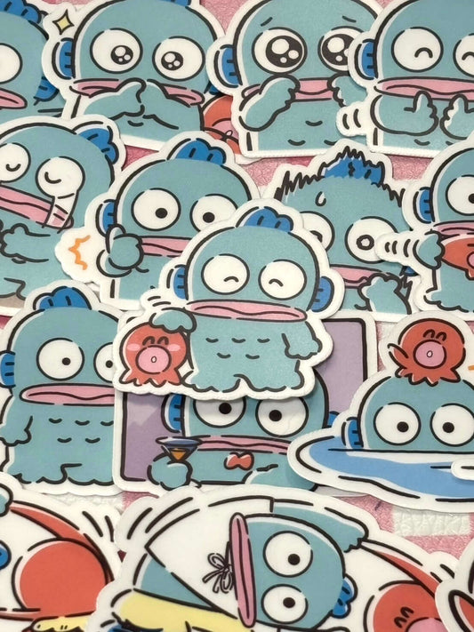 Hangyodon 5, 40 pcs, SANRIO, stickers