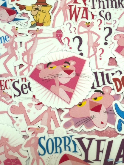 The Pink Panther 1,  40 pcs, stickers