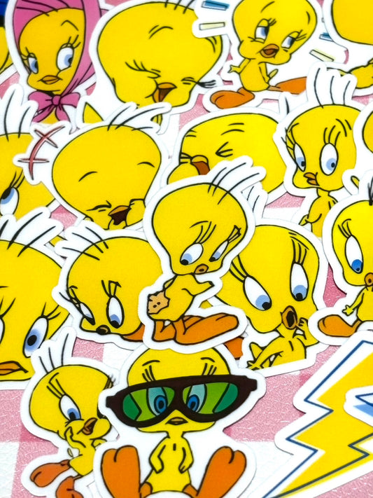 Tweety 2,  40 pcs, Warner Bros, Looney Tunes, stickers