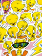 Tweety 2,  40 pcs, Warner Bros, Looney Tunes, stickers