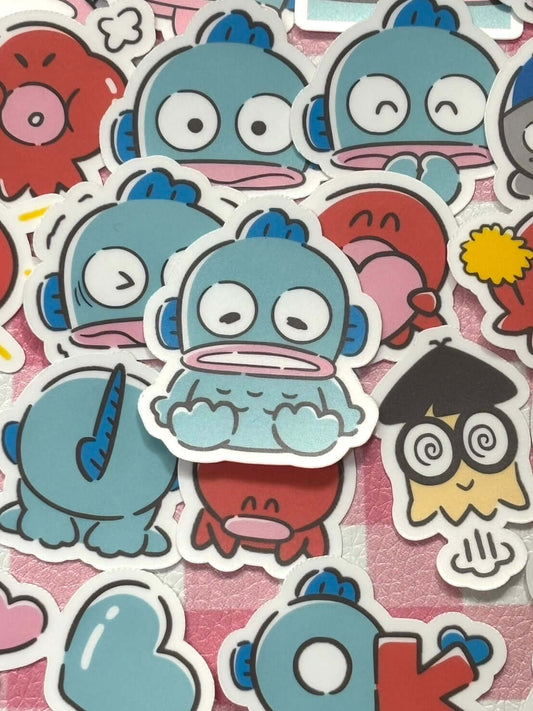 Hangyodon 2, 40 pcs, SANRIO, stickers