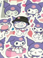 Kuromi 4, 24 pcs, SANRIO, stickers