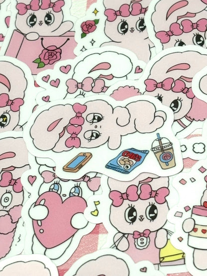 Esther Bunny 9, 24 pcs, stickers
