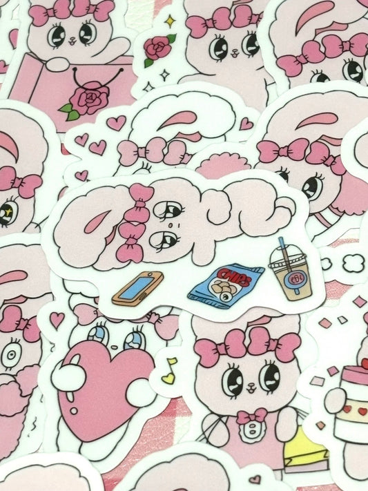 Esther Bunny 9, 24 pcs, stickers
