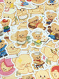 Butterbear, 40 pcs, stickers