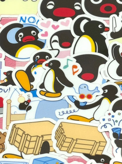 Pingu 1,  40 pcs, stickers
