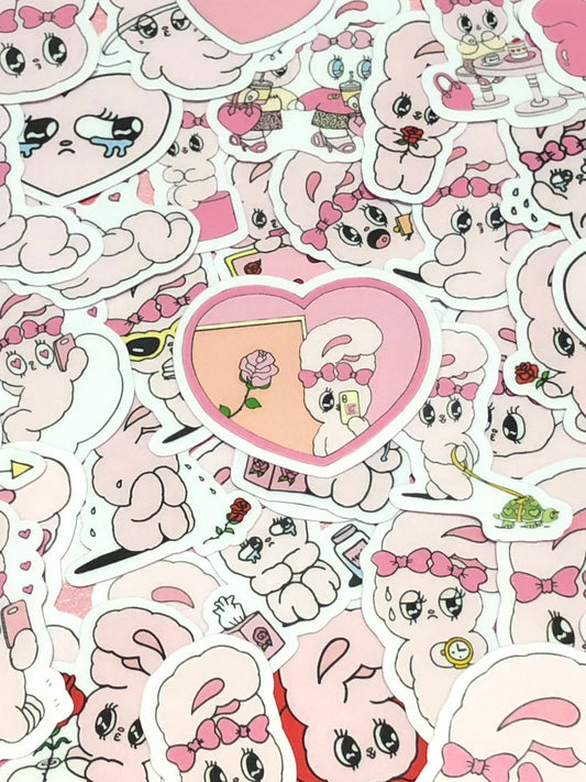 Esther Bunny 1, 40 pcs, stickers