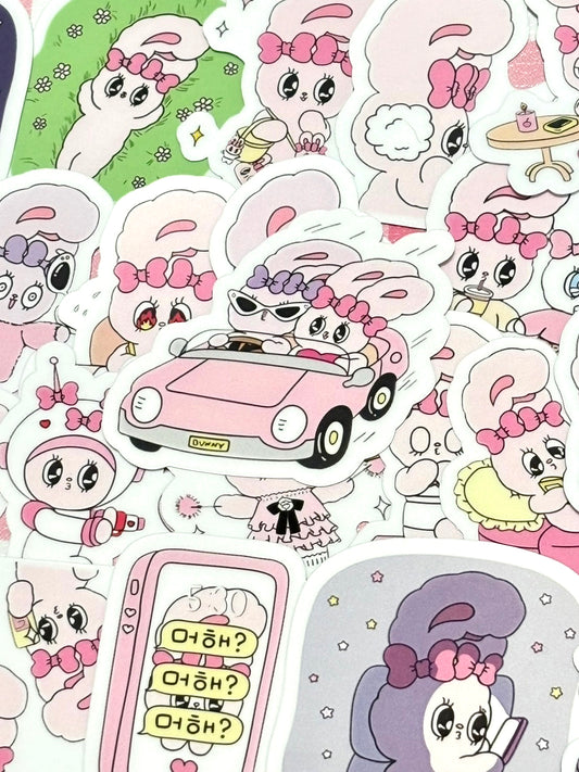 Esther Bunny 2, 24 pcs, stickers