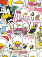 Let's Chat 1, 36 pcs, Showa Retro, stickers