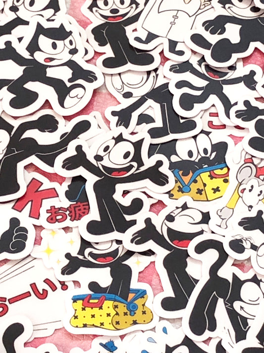 Felix the Cat 1,  40 pcs, stickers