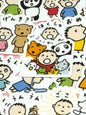 Tabo 3, 40 pcs, SANRIO, stickers