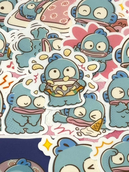 Hangyodon 6, 40 pcs, SANRIO, stickers
