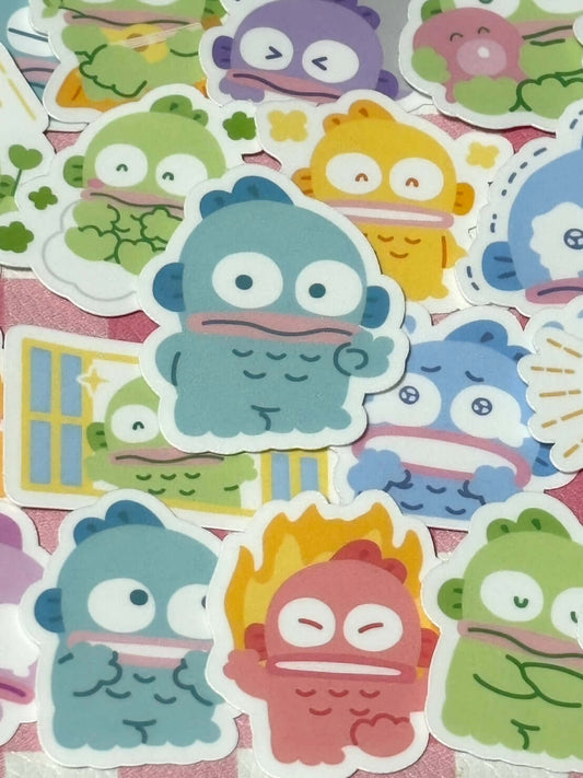 Hangyodon 7, 40 pcs, SANRIO, stickers