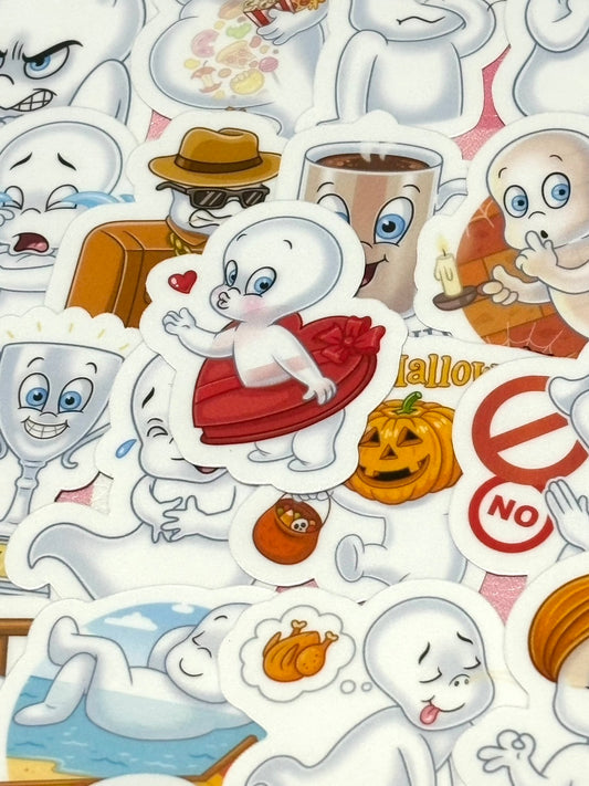 Casper,  30 pcs, stickers