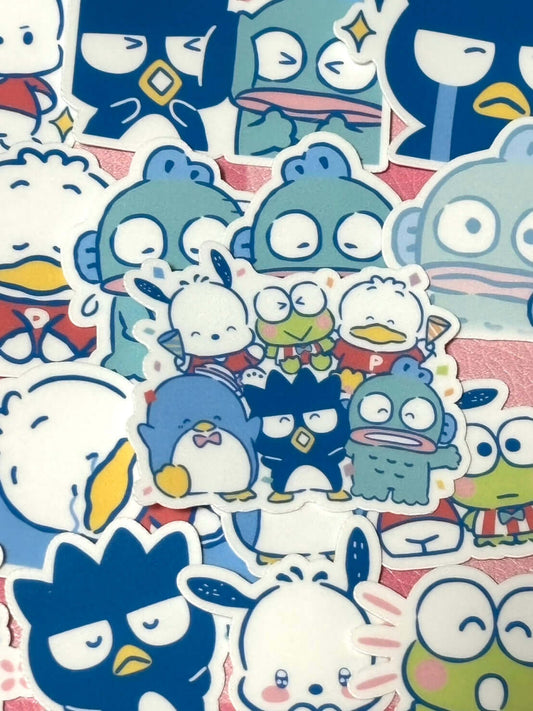 HAPIDANBUI 1, 40 pcs, SANRIO, stickers