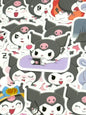 Kuromi 5, 24 pcs, SANRIO, stickers