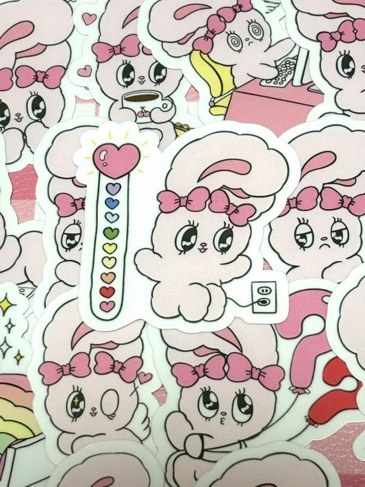 Esther Bunny 8, 24 pcs, stickers
