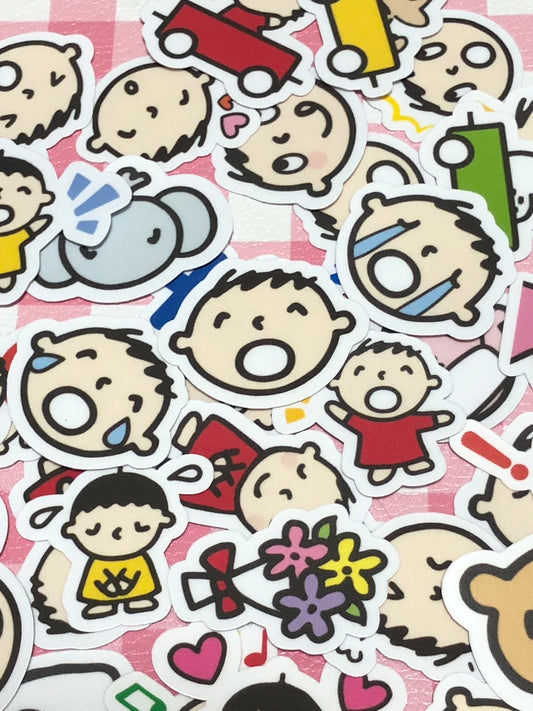Tabo 1,  40 pcs, SANRIO, stickers