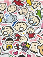 Tabo 1,  40 pcs, SANRIO, stickers