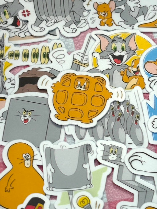 Tom and Jerry 1,  40 pcs, Warner Bros, stickers