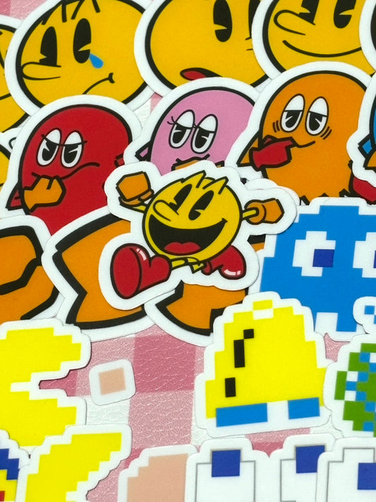 Pacman 1,  40 pcs, stickers