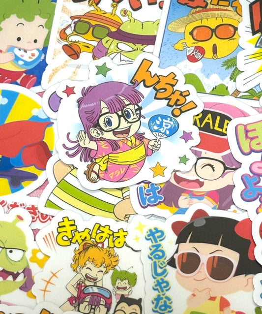 Dr. Slump 6, 24 pcs, Arale, Akira Toriyama, stickers