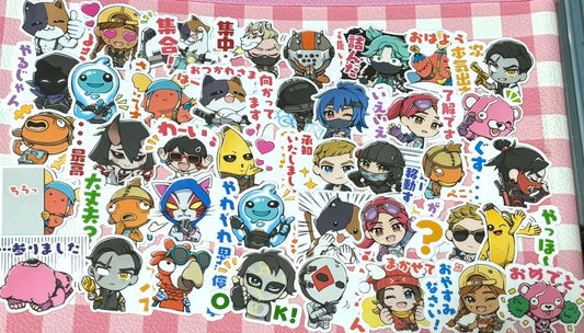 Fortnite 2,  40 pcs, stickers