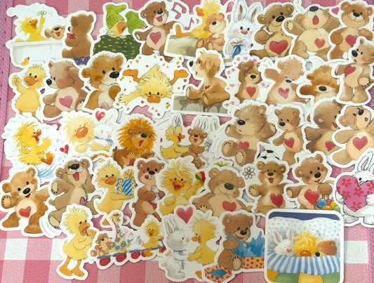 Suzy's Zoo 1,  40 pcs, stickers