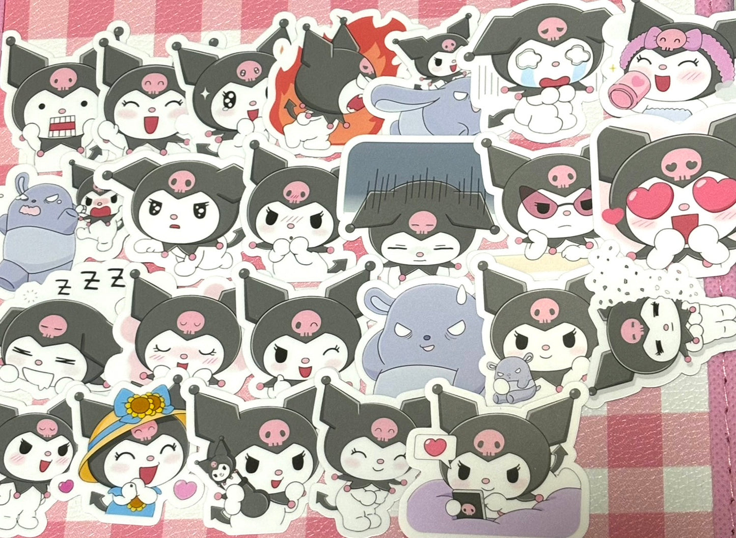 Kuromi 5, 24 pcs, SANRIO, stickers