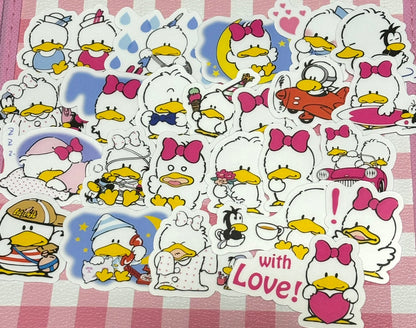 Let's Chat 3, 24 pcs, Showa Retro, stickers
