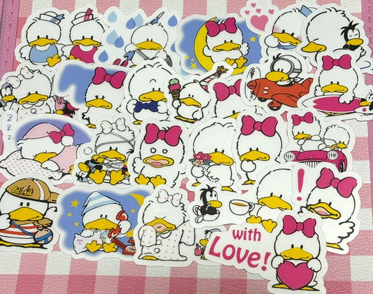 Let's Chat 3, 24 pcs, Showa Retro, stickers