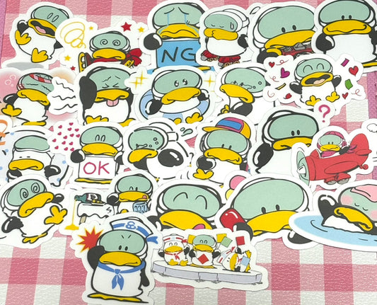 Let's Chat 5, 24 pcs, Showa Retro, Benjamin, stickers