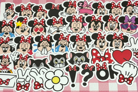 Minnie 2,  40 pcs, Disney, stickers
