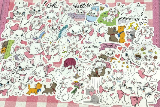 The Aristocats 2, 40 pcs, Marie, Disney, stickers