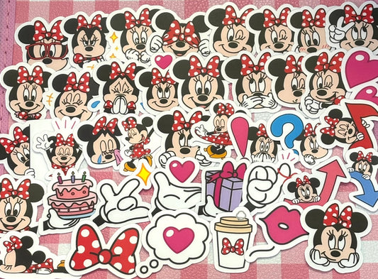 Minnie 1,  40 pcs, Disney, stickers