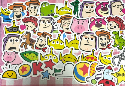 Toy Story 3,  40 pcs, Disney, Pixer, stickers