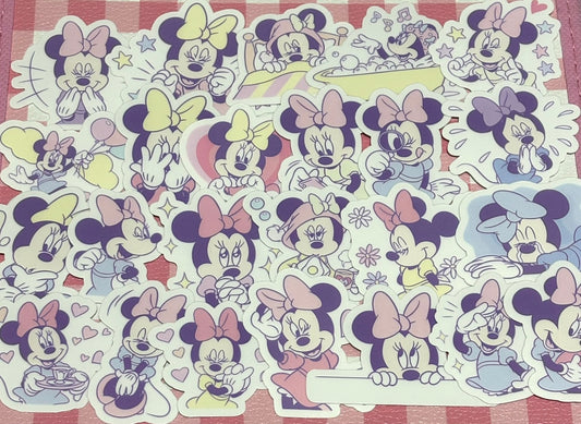 Minnie 3, 24 pcs, Disney, stickers