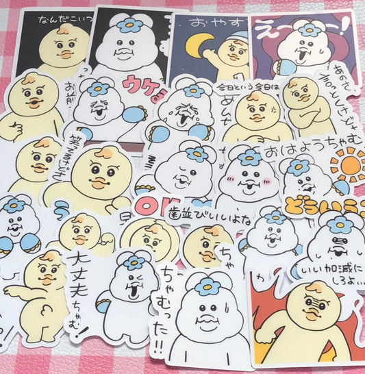 Npocham 1, 24 pcs, stickers