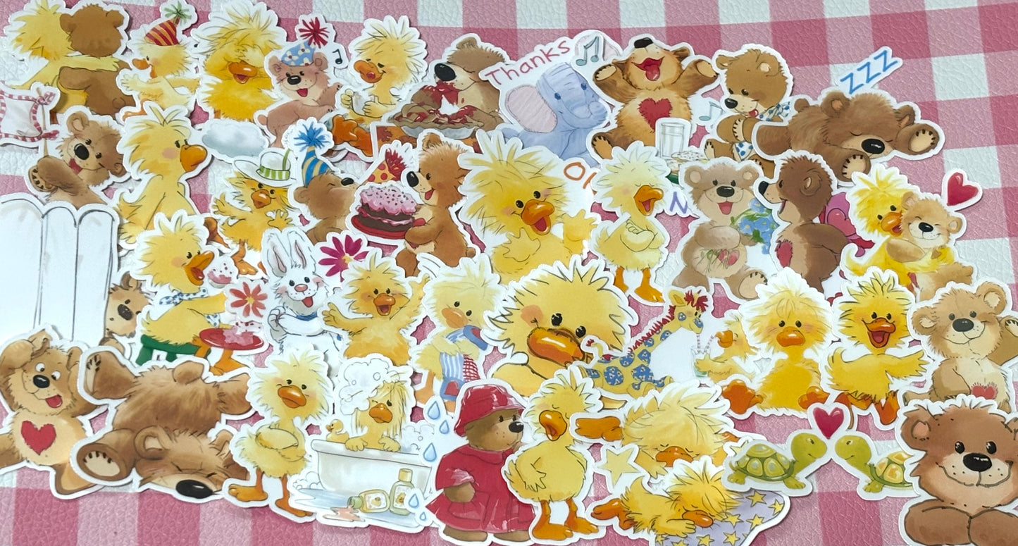 Suzy's Zoo 2,  40 pcs, stickers