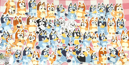 Bluey 1, 40 pcs, Disney, stickers