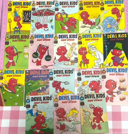 Hot Stuff,  18 pcs, Little Devil, stickers