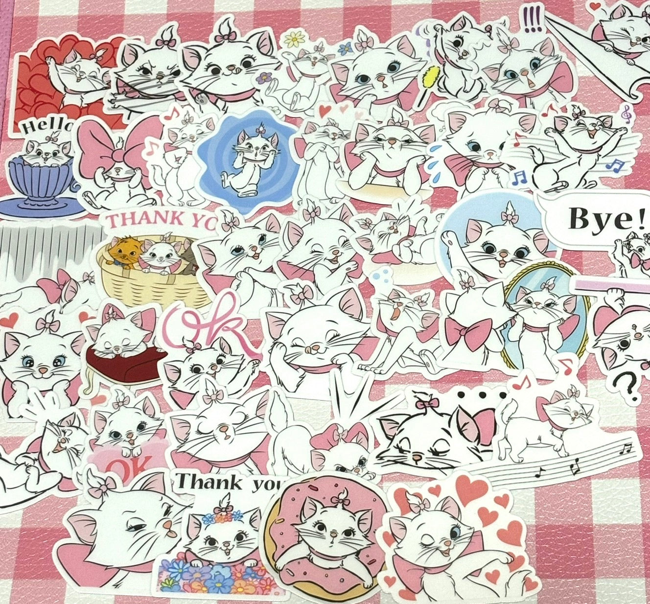 The Aristocats 3, 40 pcs, Marie, Disney, stickers