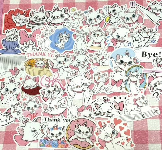 The Aristocats 3, 40 pcs, Marie, Disney, stickers