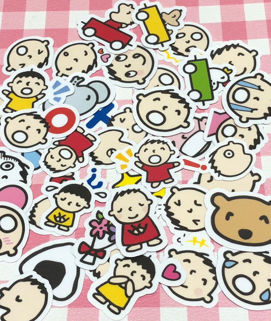 Tabo 1,  40 pcs, SANRIO, stickers