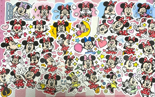 Minnie 5, 40 pcs, Disney, stickers
