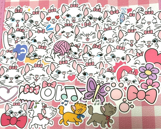 The Aristocats 1, 40 pcs, Marie, Disney, stickers