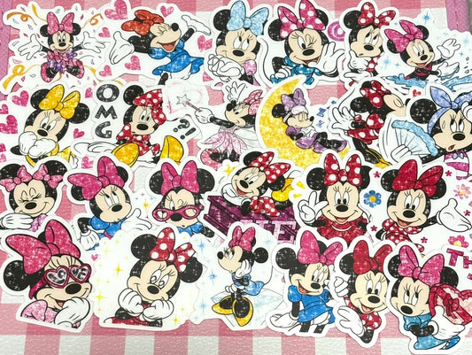 Minnie 6, 24 pcs, Disney, stickers
