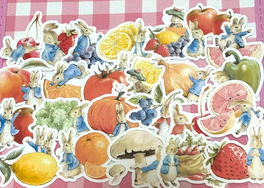 Peter Rabbit 1,  24 pcs, stickers