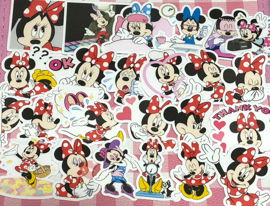 Minnie 4, 24 pcs, Disney, stickers