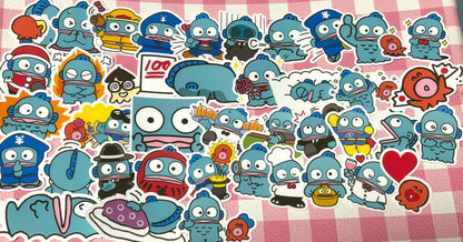 Hangyodon 3, 40 pcs, SANRIO, stickers